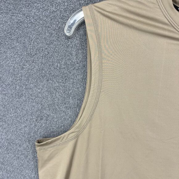 Leg3nd Inspire Tank Top Shirt Men Large Doeskin Active Training Gym Short Sleeve - Picture 3 of 15